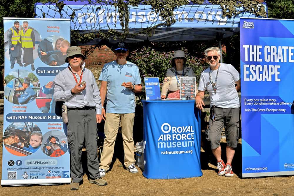 Volunteers at BCLM 1940s Weekend — July 2025