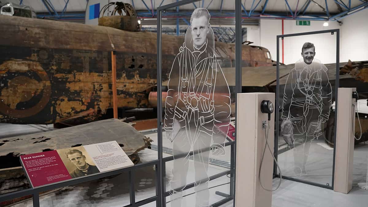 Part of London's new Bomber Command exhibitions.