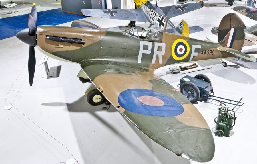 The Battle of Britain Spitfire, London