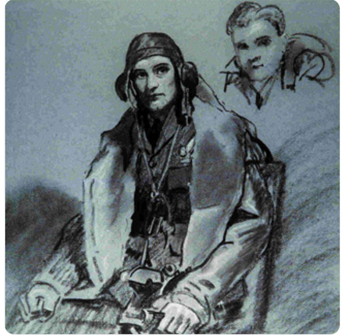 A portrait of Sgt John Hannah VC