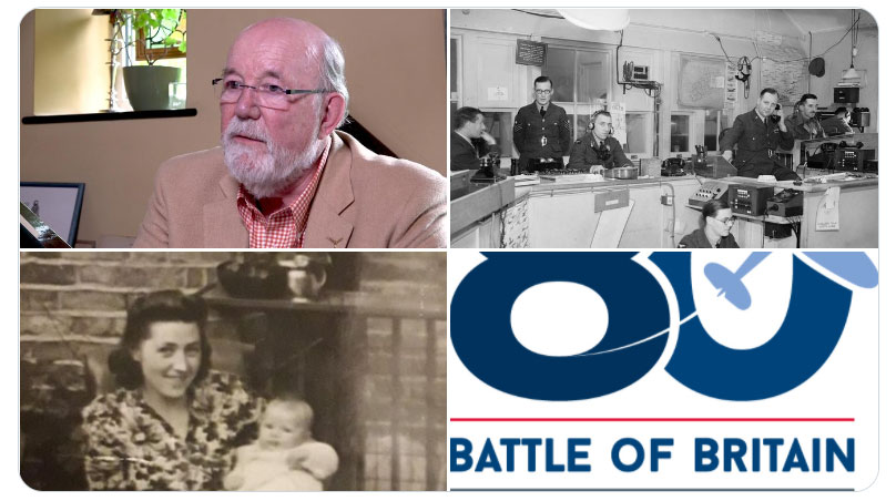 A selection of images that illustrate various RAF Stories about the Battle of Britain