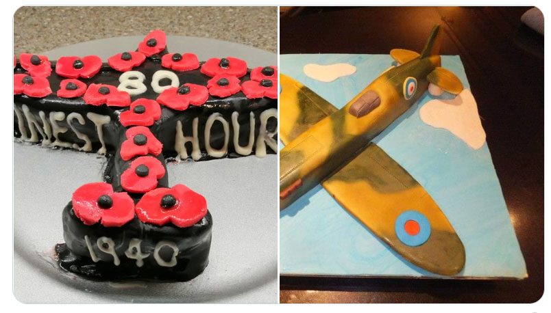 Pictures of some of the Battle of Britain Bakes sent in to us.
