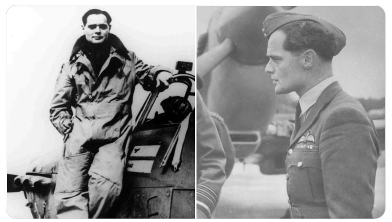 Two portraits of Douglas Bader