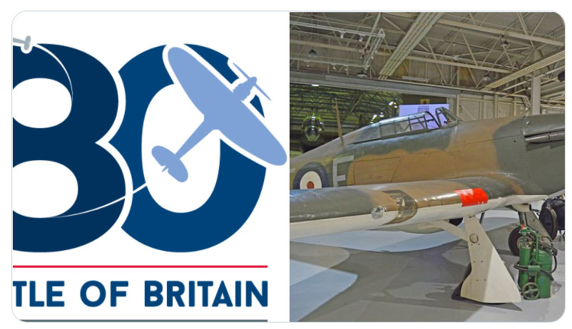 The Battle of Britain 80th Anniversary Logo