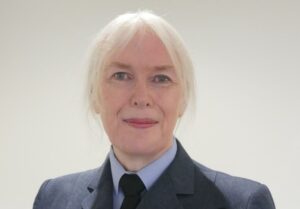 Caroline Paige - the first transgender officer to transition and openly serve in the UK Armed Forces.