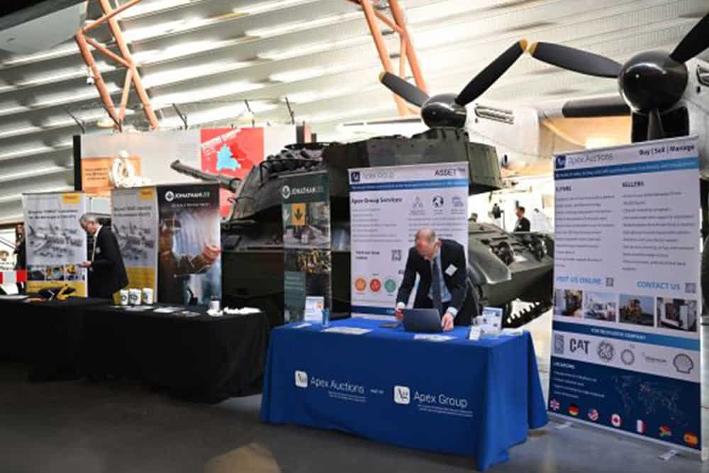 Conference in Cold War Hangar