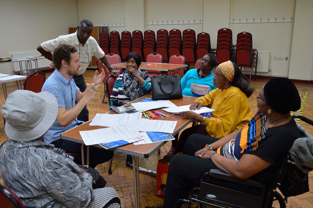 Conversational Cafe for ESOL learners at the RAF Museum London