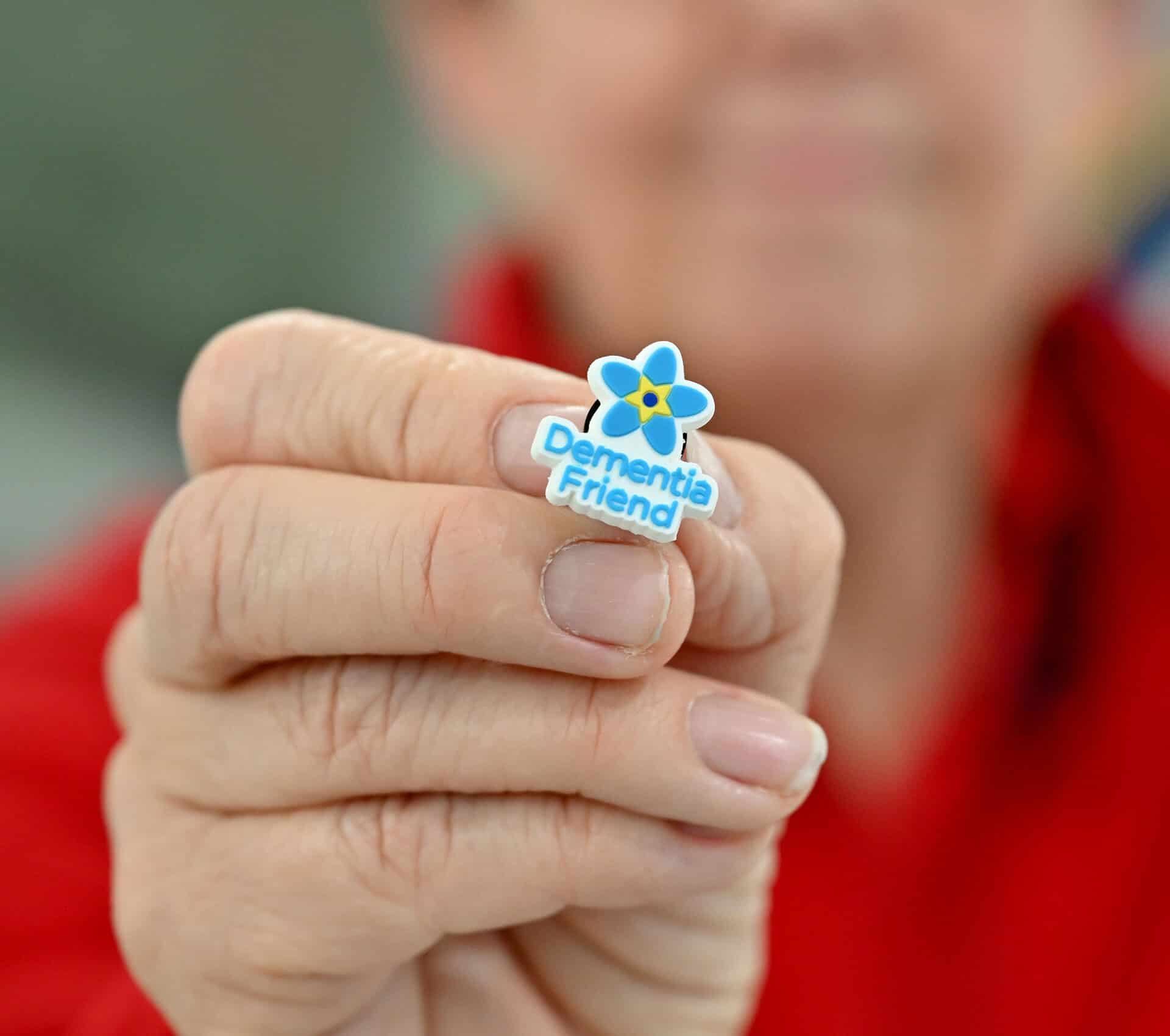 Dementia Friends pin badge