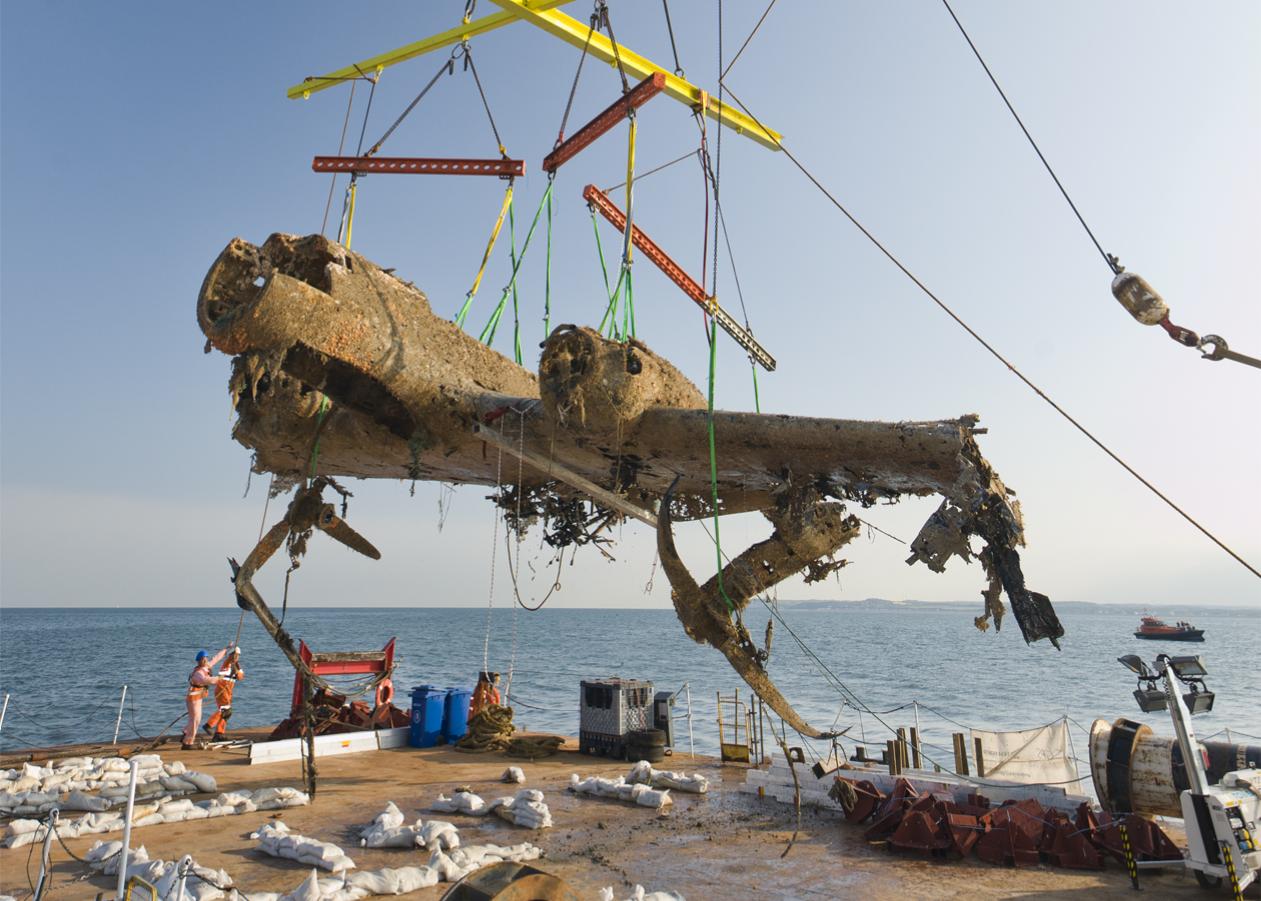 Rare Dornier wing section will go on display in early 2025