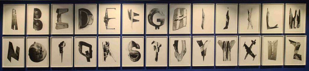 Art Piece 'The Bastard Word Studies' on display in the Museum gallery