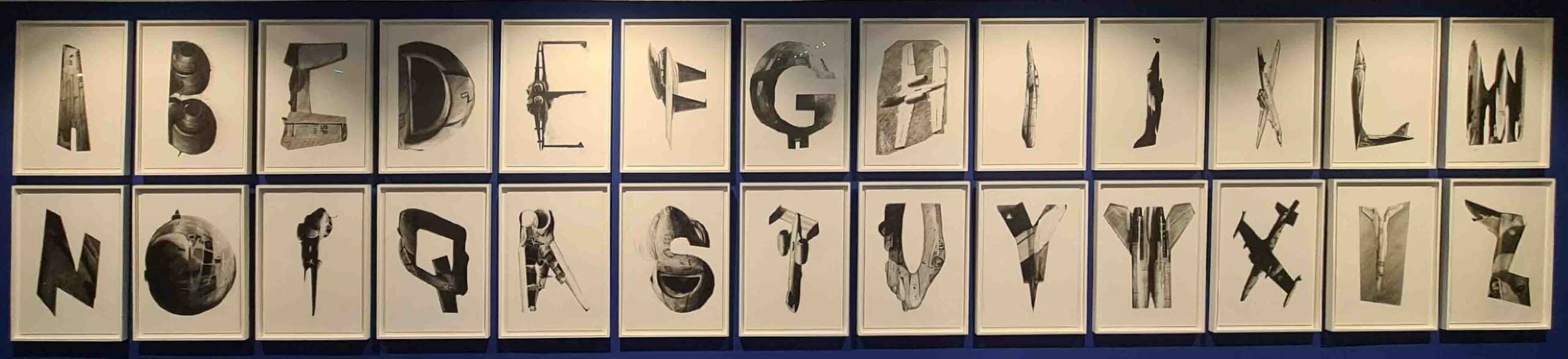 New Acquisition: Fiona Banner’s The Bastard Word Studies (2006-7)