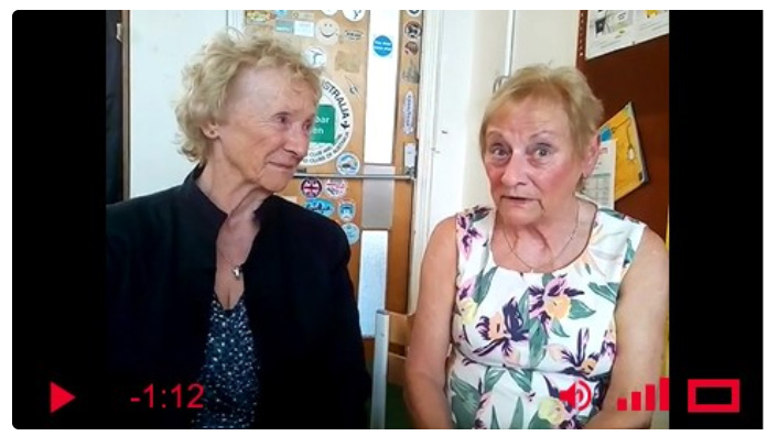 The daughters of John Hannah VC