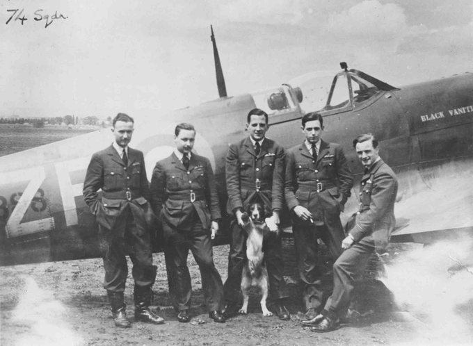 John Freeborn and 74 Squadron