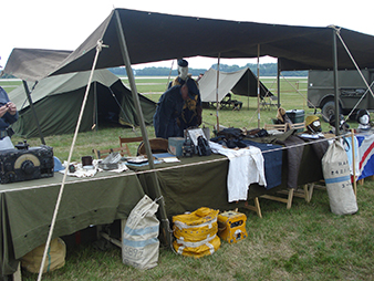 Photograph of the memorial to the members of the Wellington bomber crew from the 150 Squadron RAF which crashed in nearby Nemcicky, Znojmo District. Our military history club cooperated in the organization of the memorial ceremony for the 70th anniversary of this event.