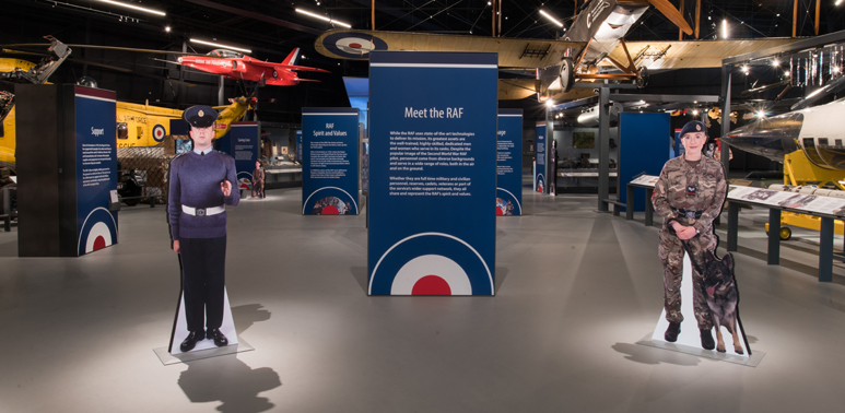 Meet the RAF by visiting Hangar 1