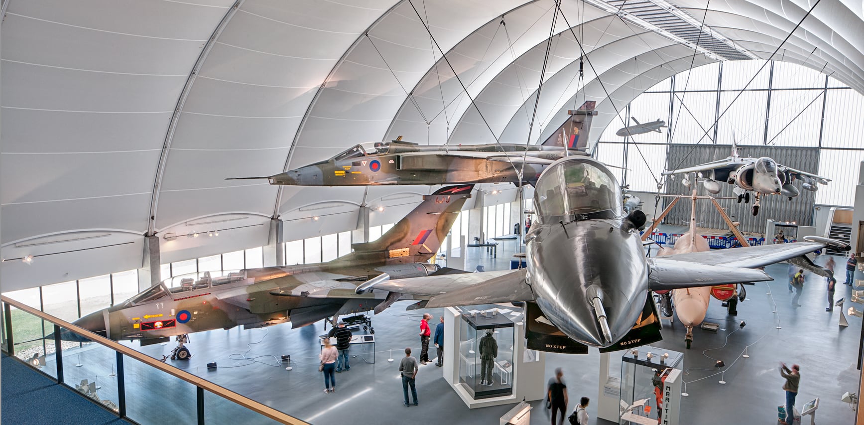 Fighter jets in the Hangar