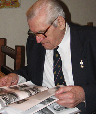 We had the opportunity to participate, or rather moderate, a number of talks with war veterans. Brigadier General Miroslav Štandera, a former member of the 312 Czechoslovak Squadron, is in the picture.