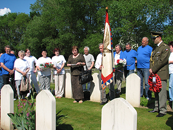 On the commemorative trip of compatriot Josef František, fighter pilot of the 303 Polish Squadron, the most successful Allied fighter pilot in the Battle of Britain. The club's president acted as guide for the trip.