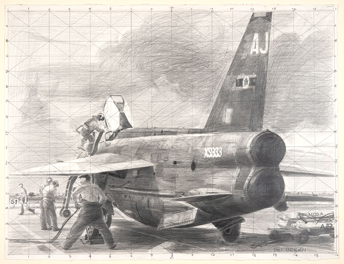 Study for the Lightning by Humphrey Ocean c.1987