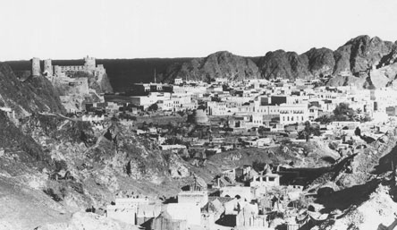 Muscat from the hills circa 1930 Muscat from the hills circa 1930