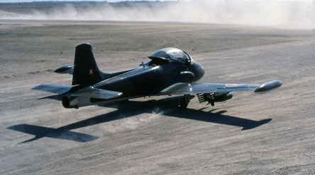 A BAC Strikemaster of No 1 Squadron of the Sultan of Oman's Air Force scrambling from its base in Salalah A BAC Strikemaster of No 1 Squadron of the Sultan of Oman's Air Force scrambling from its base in Salalah