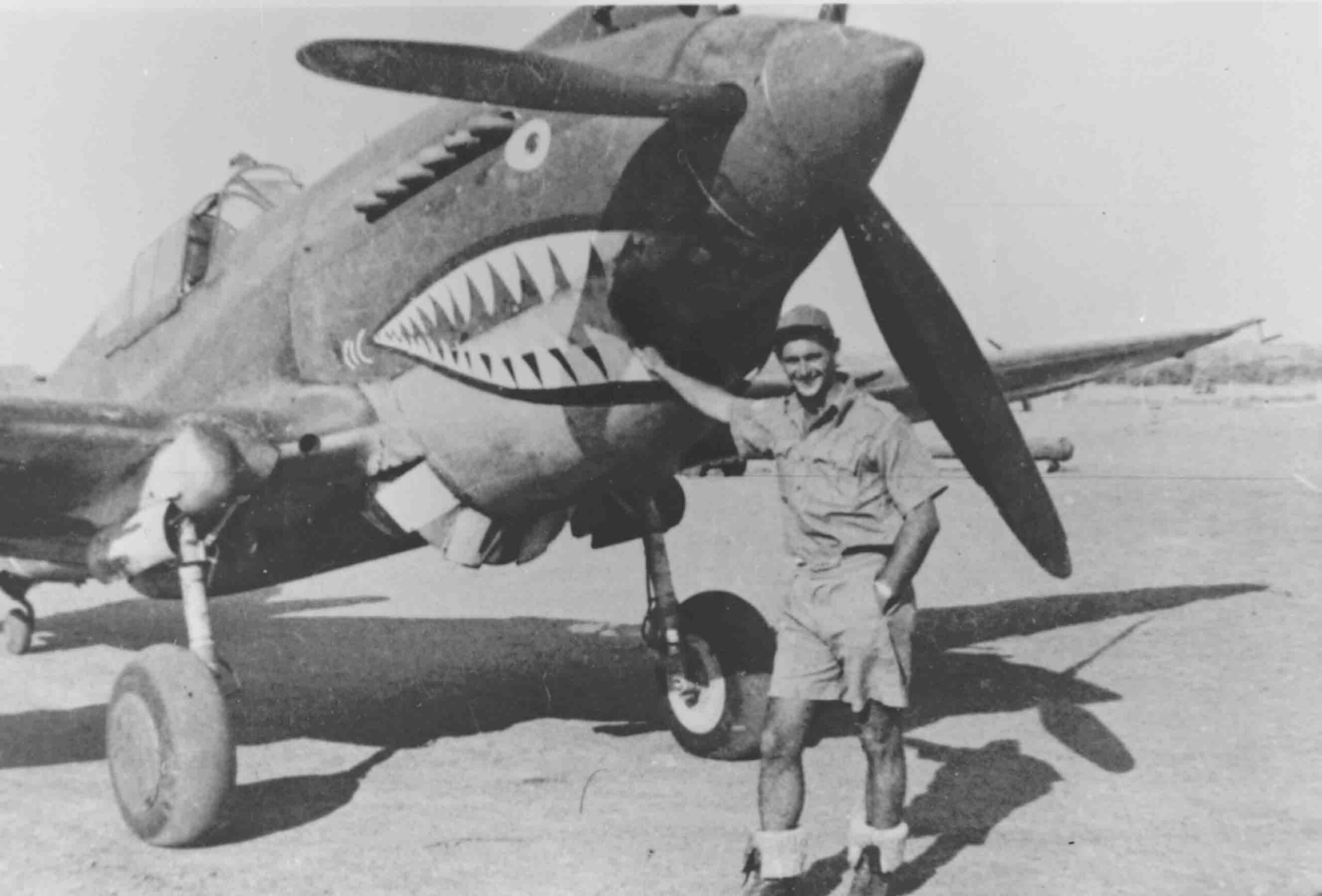 Curtiss P-40B of the American Volunteer Group, (RAFM P001001)