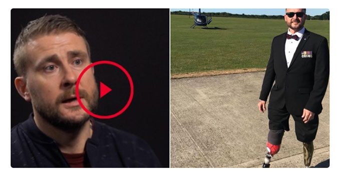 Stuart Robinson talking to RAF Stories