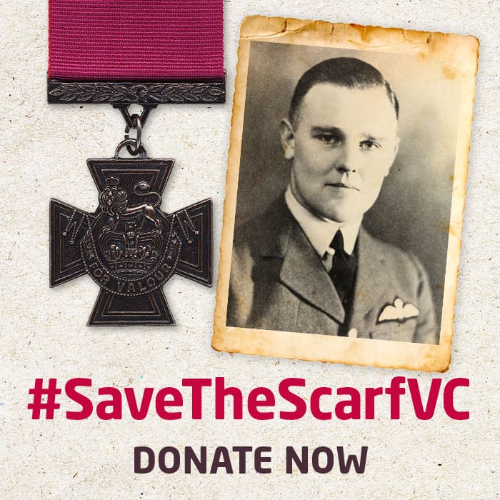 Save the Arthur Scarf Victoria Cross Medal!