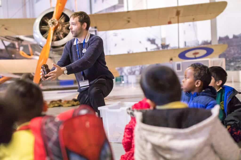 School visit in London