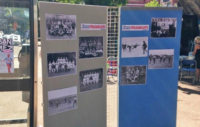 Display Panels showing historic photographs
