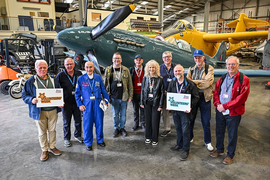 Volunteers inside — Midlands