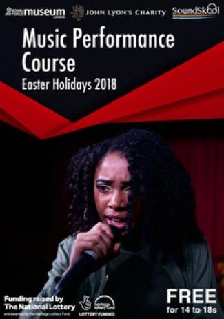 Poster for SoundSkool music project