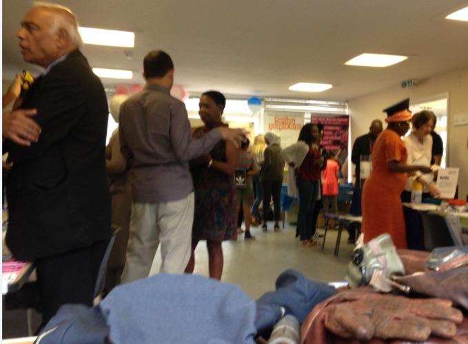 Members of the Local community visiting our stand.