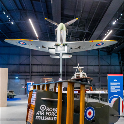 The iconic Mk Vb Spitfire