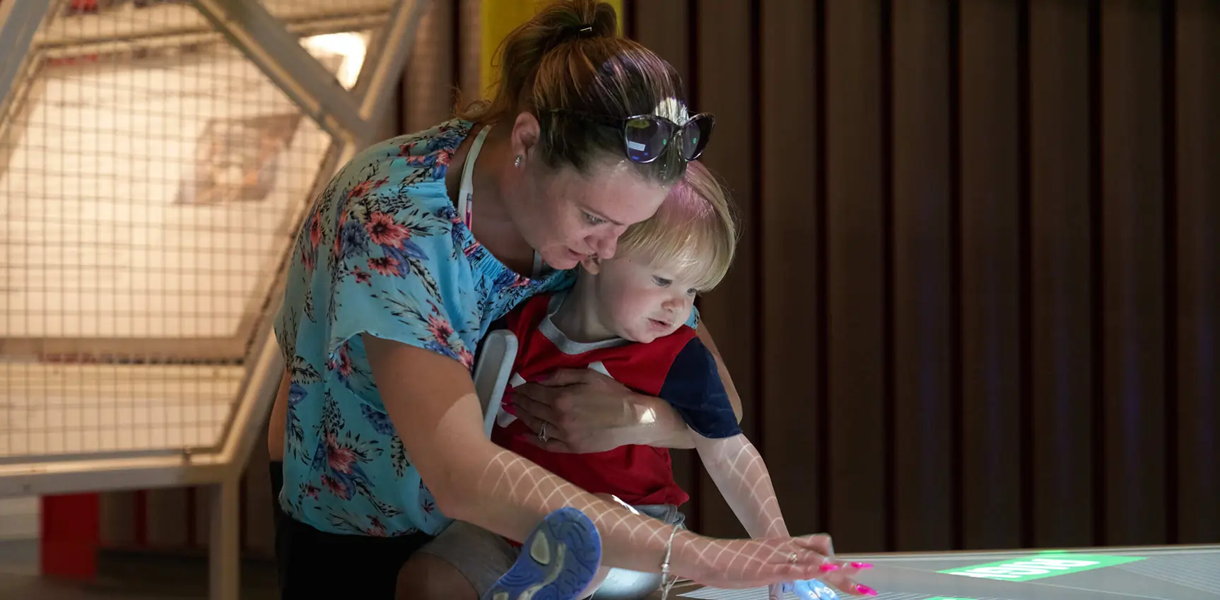 Fighter jets in the hangar