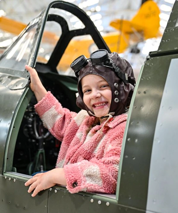 Selfie in a Spitfire